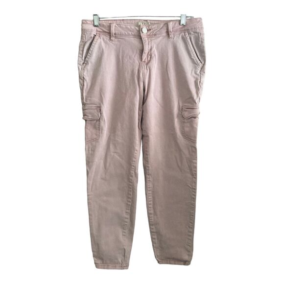 YMI Jeans Juniors Plus Size 13 Pink Stretch Cargo Style Anklet - Picture 11 of 11